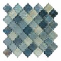 Andova Tiles SAMPLE Grandio 2 x 2 Beveled Glass Arabesque Tile SAM-ANDGRA409